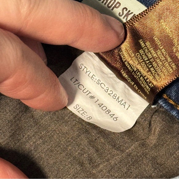 KUT FROM THE KLOTH Women’s Crop Skinny Boyfriend Jeans Size 8 Denim Stretch - Picture 10 of 11